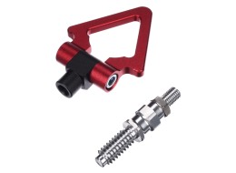 Vontató szem CAR TOW HOOK 1, piros