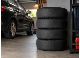 Gumiabroncs-védőhuzat CAR TIRE COVER BASIC L, 13\