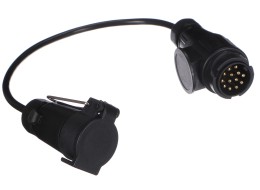 Vontatóaljzat kábelátalakító TRAILER CABLE 2, 13-7 tű, 50 cm