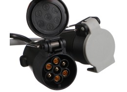 Vontatócsatlakozó dugójának kábelreduktora TRAILER CABLE 6, 13pin-ről 7pin N+S-re, 35 cm