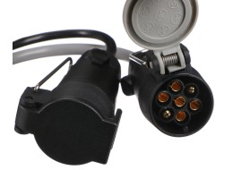 Vontatócsatlakozó dugójának kábelreduktora TRAILER CABLE 6, 13pin-ről 7pin N+S-re, 35 cm