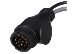 Vontatócsatlakozó dugójának kábelreduktora TRAILER CABLE 6, 13pin-ről 7pin N+S-re, 35 cm