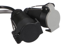 Vontatócsatlakozó dugójának kábelreduktora TRAILER CABLE 6, 13pin-ről 7pin N+S-re, 35 cm