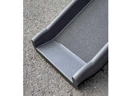 Beszállórámpa kutyáknak az autóhoz CAR DOG RAMP 1, 155 × 39 cm, összecsukható