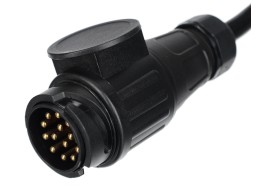 Hosszabbító 13 tűs kábel - aljzat + dugó TRAILER CABLE 8, 12V, 5m