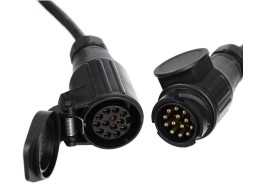 Hosszabbító 13 tűs kábel - aljzat + dugó TRAILER CABLE 8, 12V, 5m