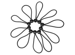 CARGO CORD SET 3 golyós rögzítőgumi szett, 15 cm, 10 db