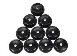 Csavarokkal ellátott horgok készlete háló/ponyva rögzítéséhez utánfutóra TRAILER HOOK SET 3, 10 db