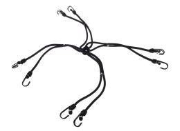Gumi rögzítő pántok/gumikötél pókháló CARGO CORD SPIDER PREMIUM 120, 120 cm, 8 ág