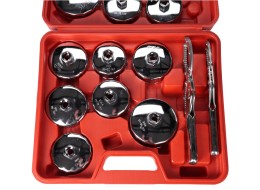 MECHANIC OIL WRENCH 16 olajszűrő csészefej-készlet, 16 db