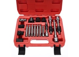 Alternátor szabadonfutó tárcsa szerelő- és leszerelő készlet MECHANIC PULLEY SET 2, 18 db