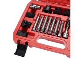 Alternátor szabadonfutó tárcsa szerelő- és leszerelő készlet MECHANIC PULLEY SET 2, 18 db