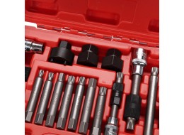 Alternátor szabadonfutó tárcsa szerelő- és leszerelő készlet MECHANIC PULLEY SET 2, 18 db