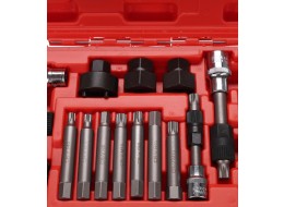 Alternátor szabadonfutó tárcsa szerelő- és leszerelő készlet MECHANIC PULLEY SET 2, 18 db