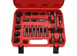 Generátor ékszíjtárcsa szerelő- és szétszerelő készlet MECHANIC PULLEY SET 3, 24 db