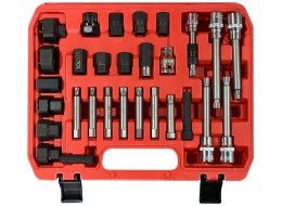 Generátor ékszíjtárcsa szerelő- és szétszerelő készlet MECHANIC PULLEY SET 4, 30 db