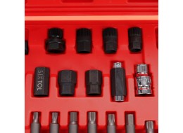 Generátor ékszíjtárcsa szerelő- és szétszerelő készlet MECHANIC PULLEY SET 4, 30 db