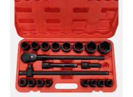 Racsnis dugókulcs-készlet MECHANIC WRENCH SET 2, nagy teherbírású, 21 db
