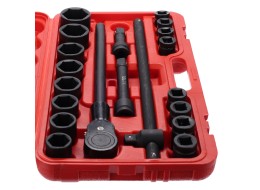 Racsnis dugókulcs-készlet MECHANIC WRENCH SET 2, nagy teherbírású, 21 db