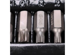 Torx-bit készlet fém tokban MECHANIC TORX SET 1, 40 db