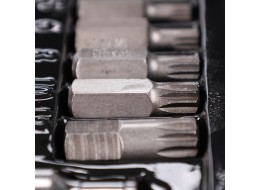 Torx-bit készlet fém tokban MECHANIC TORX SET 1, 40 db