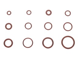 Réz tömítőgyűrű készlet MECHANIC RING SET 2, M5–M20, 300 db