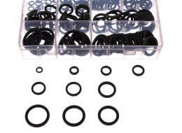 NBR és acél tömítőgyűrű készlet MECHANIC RING SET 3, M6–M24, 180 db