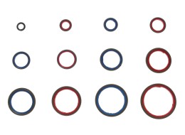 Gumiperemes hidraulikus tömítőkészlet MECHANIC RING SET 4, 245 db
