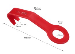 Kiszedő kar szemmel kárpitozáshoz és belső térhez MECHANIC TRIM ONE 2