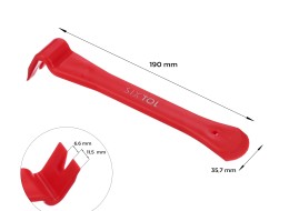 Egyoldalas bontókar kárpitozáshoz és belső térhez MECHANIC TRIM ONE 4