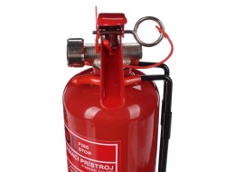 FIRE STOP poroltó 1 kg, ABC, teljesen fém, fémtartóval