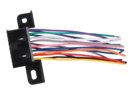 OBD-II aljzat 16 tűvel, lezárva 10 cm-es összekötő kábelekkel MECHANIC CABLE 25