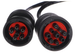 OBD-II adapter 9 tűs J1939 és 6 tűs J1708 MECHANIC CABLE 8