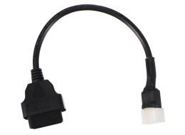 OBD-II adapter 6 tűs motorkerékpárokhoz Delphi MECHANIC CABLE 12