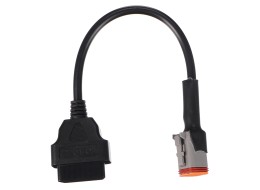 OBD-II 6-tűs adapter Harley-Davidson motorkerékpárhoz MECHANIC CABLE 21