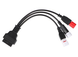 OBD-II 3-tűs/4-tűs/6-tűs adapter Yamaha és Honda motorkerékpárokhoz MECHANIC CABLE 23