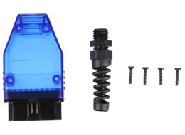 OBD-II dugó 16 tűvel saját kábel készítéséhez MECHANIC CABLE 31, kék