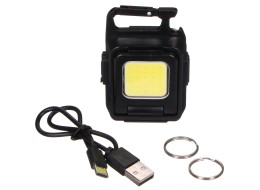 Multifunkciós kulcstartó lámpa mágnessel LAMP KEY 2, 900 lm, COB LED, USB