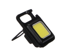 Multifunkciós kulcstartó zseblámpa mágnessel LAMP KEY 4, 500 lm, COB LED, USB