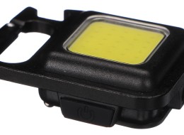 Multifunkciós kulcstartó zseblámpa mágnessel LAMP KEY 4, 500 lm, COB LED, USB