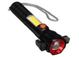 Autós biztonsági lámpa mágnessel CAR LAMP SAFETY, 300 lm, COB LED, USB