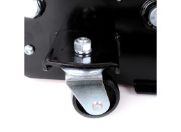 Nagy teherbírású alacsony profilú görgős hidraulikus emelő, pedállal SX JACK PEDAL 3T BLACK