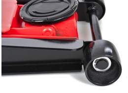 Nagy teherbírású alacsony profilú görgős hidraulikus emelő, pedállal SX JACK PEDAL 3T BLACK