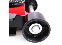 Nagy teherbírású alacsony profilú görgős hidraulikus emelő, pedállal SX JACK PEDAL 4T BLACK