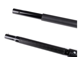 Nagy teherbírású alacsony profilú görgős hidraulikus emelő, pedállal SX JACK PEDAL 4T BLACK