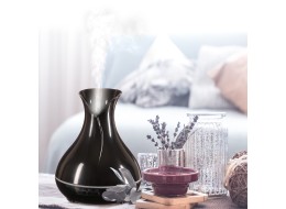Aroma diffúzer Vulcan fényes fekete 350 ml