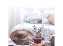 Aroma diffúzor Stone szürke fa 500 ml