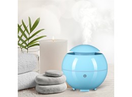 Aroma diffúzor Globe kék fényes 150 ml