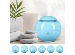 Aroma diffúzor Globe kék fényes 150 ml