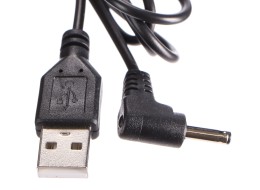 Csere USB tápkábel DC jack 3,5x1,35mm, Flower és Ball diffúzorokhoz